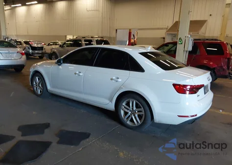 2017 Audi A4 2.0T Premium from USA, damaged, VIN WAUGNAF42HN057585